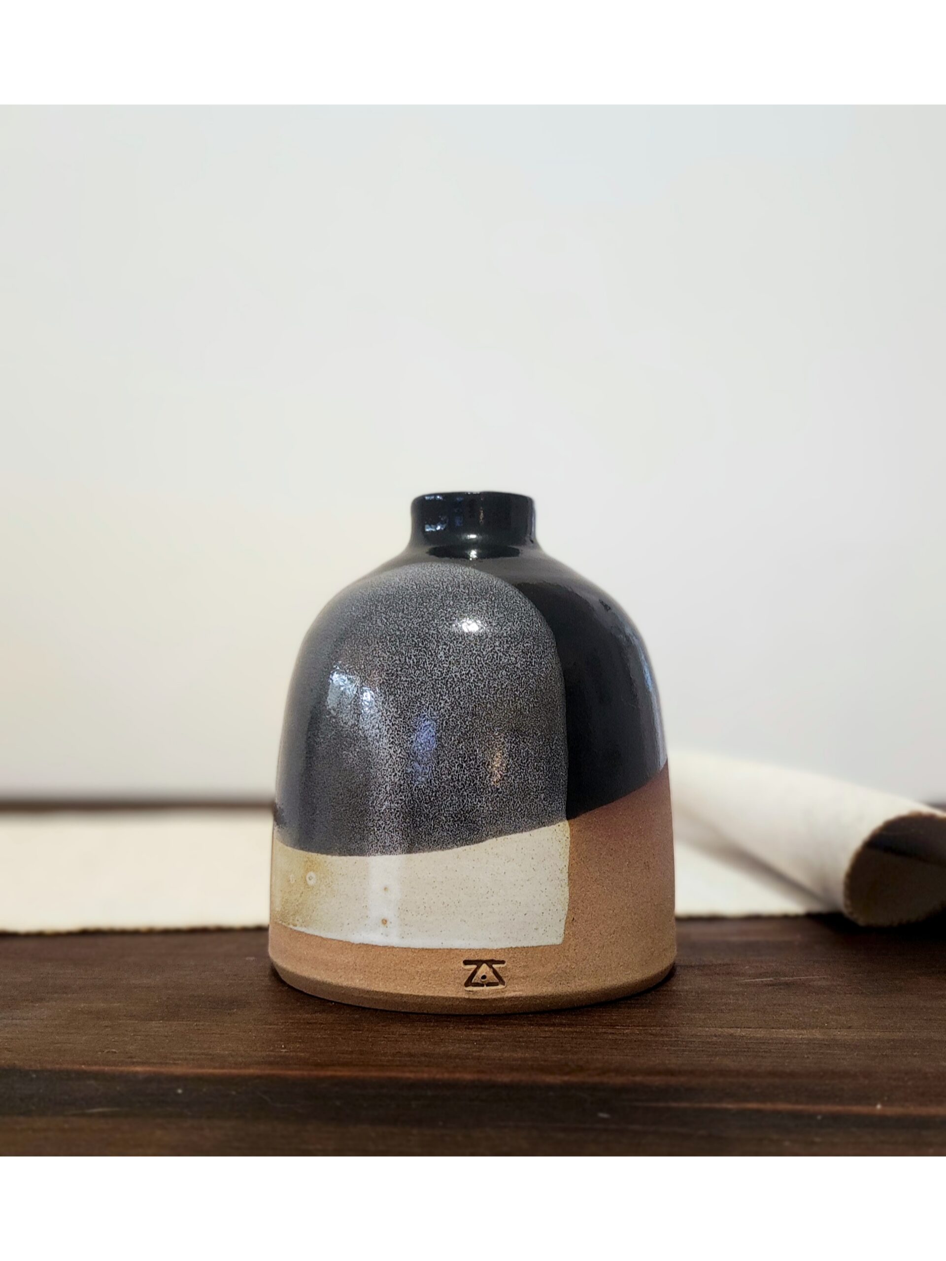 Vase Sable Noir