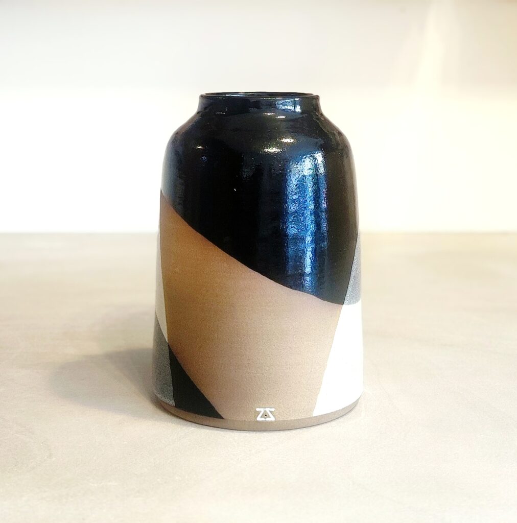 Grand vase Sable Noir
