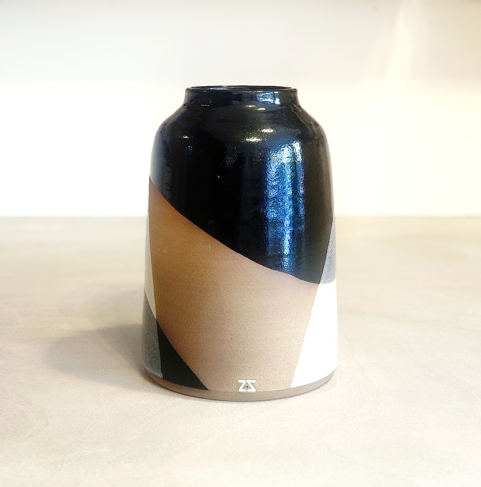 Grand vase Sable Noir